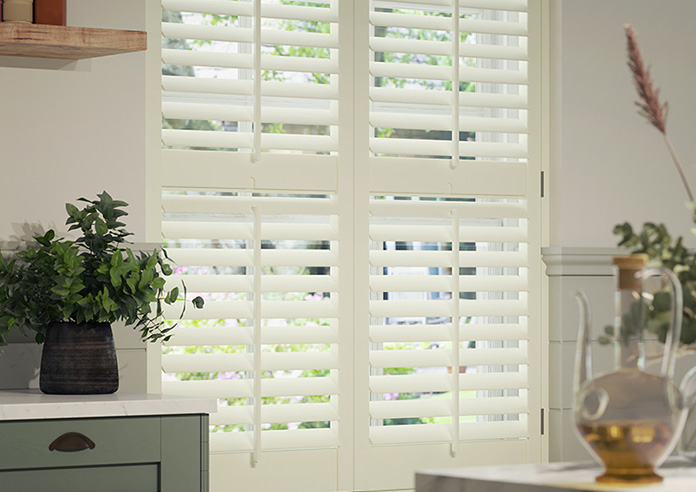 Kensington, Cream - Full Height Plantation Shutter - Image 5